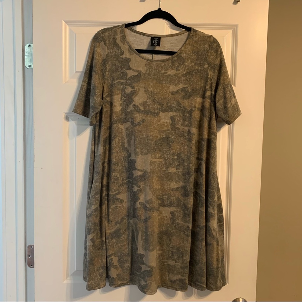 Agnes & Dora Camo Tunic with Pockets